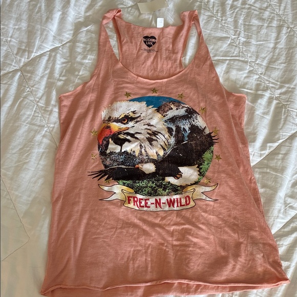 Modern Lux Eagle Graphic Tank Top - Picture 1 of 6
